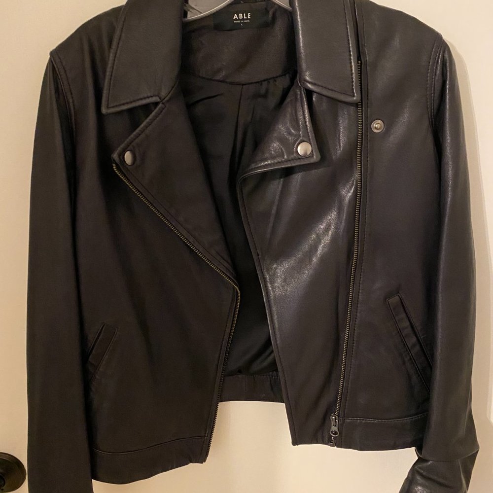Able Maha Leather Jacket - image 5